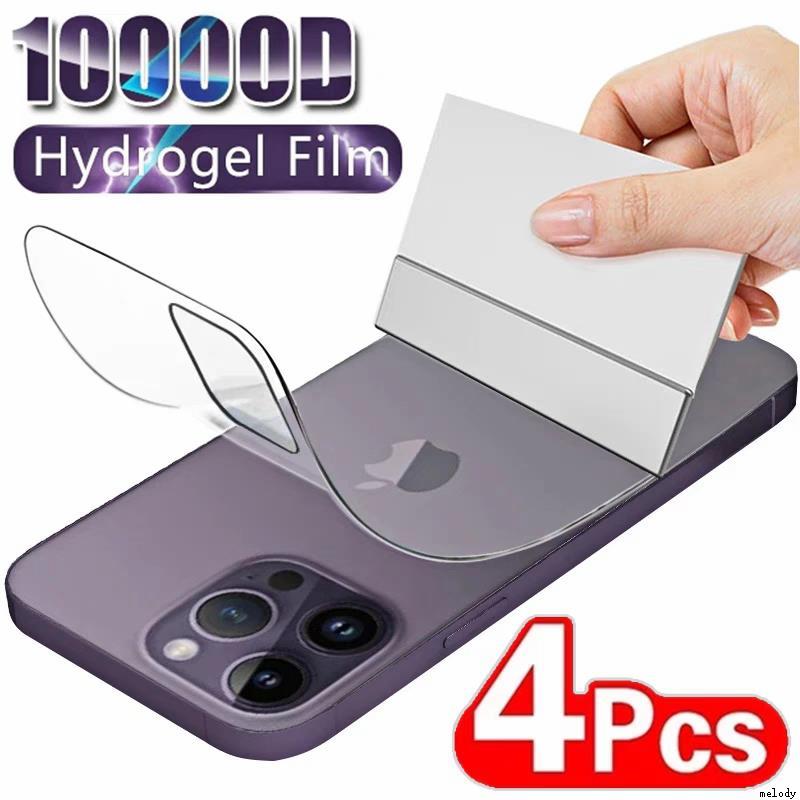 Full Cover Hydrogel Film适用iPhone16 15 14 13 12 11 Pro Max XSMAX XR 78Plus Screen Protector水凝贴膜