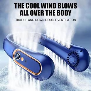 Portable Fan Lazy Silent Charging Neck Usb Bladeless