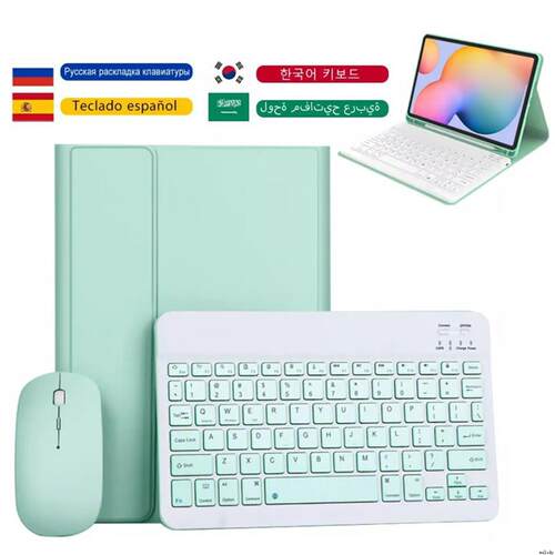 适用三星Samsung Tab A8 S6 Lite A7 A9+ S7FE S8 Plus S9fe+ S9+ S9 Ultra Keyboard Case Cover键盘皮套
