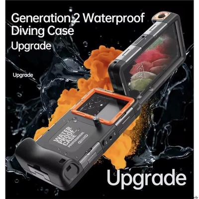 15M Professional Diving Phone Case For iPhone16 15 Underwater Waterproof Case For Samsung S24 Ultra