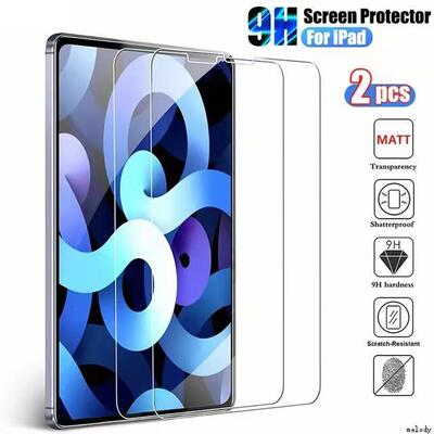 2pc适用iPad Pro 11 13 M4 Tempered Glass iPad Air 11 13 M2 10.2 10.5 12.9 Air6/5/4  Screen Protector