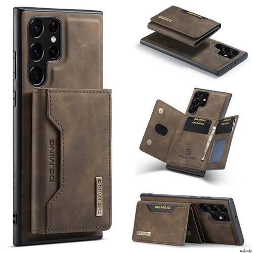 适用三星S25+ S24fe S23+Case Samsung A73 A72 A55 A54 A52 A53 A34 A32 A14 A15 A16 A36 Case磁吸分体皮套