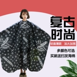 Классическая накидка для стрижки волос, ретро парикмахерский фартук для стрижки Андеркат, делается под заказ, европейский стиль