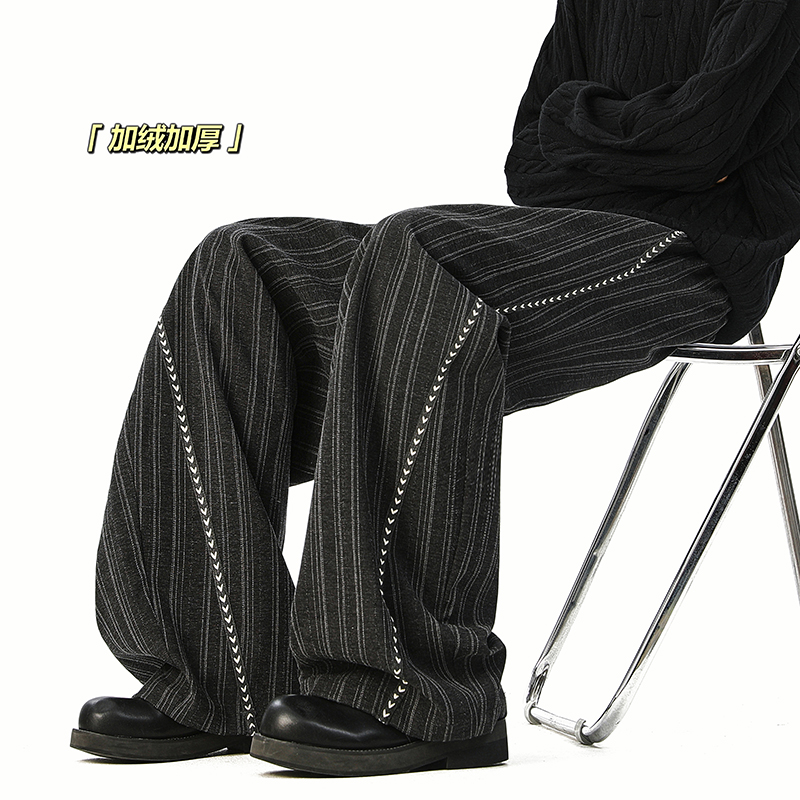 A410-K5553JR-P80限价119-成分98聚酯纤维2氨纶-加绒条纹面料490g，男装卫衣，电商A410