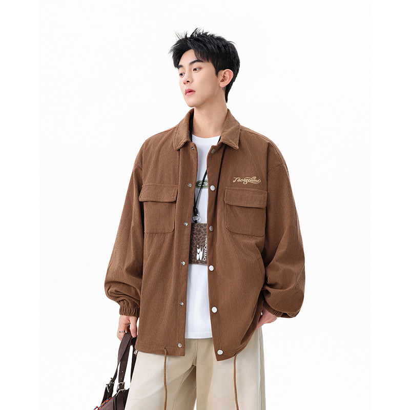 A410-WT3713-P95限价118-成分：聚酯纤维-灯芯绒275G左右,男装夹克,电商A410