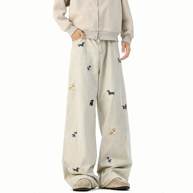 A410-K8341-P70限价109-成分：棉-300g全棉洗褪色棉布,男装休闲裤,电商A410