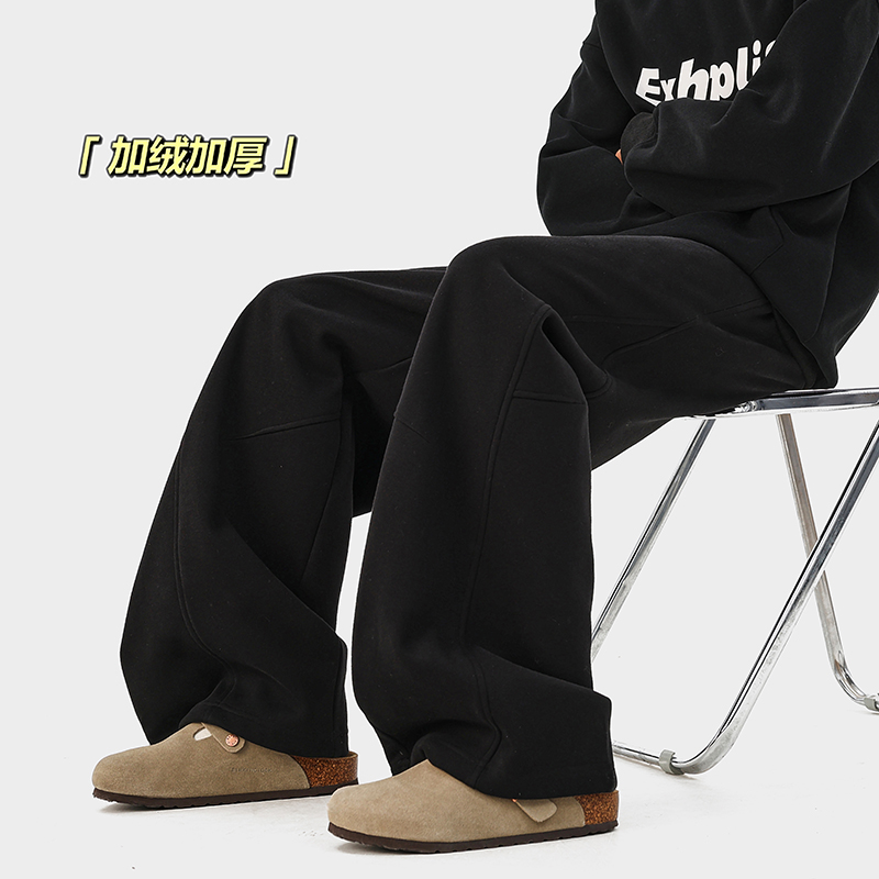 A410-k8777JR-P65限价99-成分:65%棉35%聚酯纤维-360g卫裤面料，男装休闲裤，电商A410