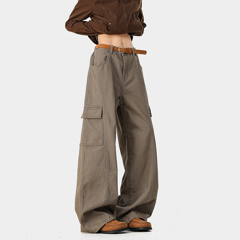 A410-K7939-P75限价129-美式多口袋直筒牛仔裤-320g牛仔面料，男装牛仔裤，电商A410