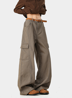 A410-K7939-P75限价129-美式多口袋直筒牛仔裤-320g牛仔面料