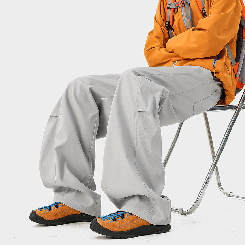 A410-K8629-特批40限价79成分：聚酯纤维-180g左右冲锋裤面料，男装休闲裤，电商A410