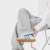 A410-K5650-P70限价109-美式格纹垂感直筒卫裤-320G左右卫裤面料，男装休闲裤，电商A410