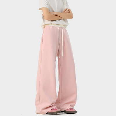 A410-K7949-特批50限价99成分65%棉35%聚酯纤维-320g磨毛卫裤面料