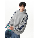 A410-A92303-P80限价119-高级感潮牌连帽卫衣-420g华棉复合仿棉，男装卫衣，电商A410