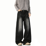 A410-k9197-P63限价89-休闲百搭水洗牛仔裤-320g牛仔面料，男装牛仔裤，电商A410