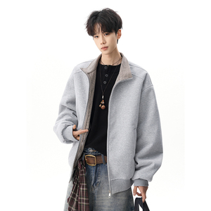 A410-WT93309-P105限价159-美式千鸟格休闲外套-华棉复合 460g，女装短外套，电商A410