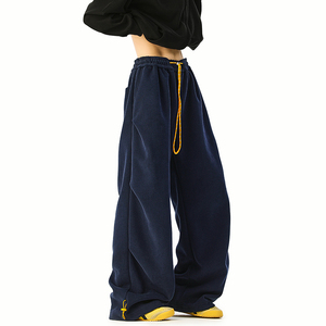 A410-k8635-P65限价99-成分：61%棉 39%聚酯纤维-320g卫裤面料,男装休闲裤,电商A410