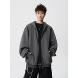 A410-WT34737-P90限价139-复古条纹连帽开衫卫衣，男装卫衣，电商A410