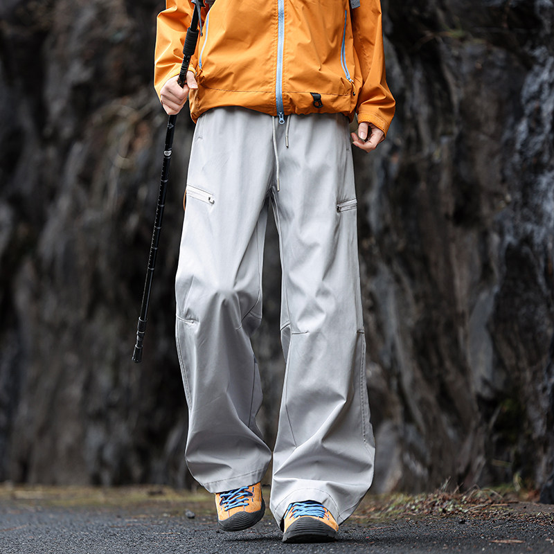 A410-K7929-特批45限价89-成分聚酯纤维-180g冲锋裤面料防水，男装休闲裤，电商A410