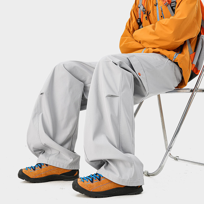 A410-K5607-特批40限价79-成分：聚酯纤维-180g冲锋裤面料，男装休闲裤，电商A410