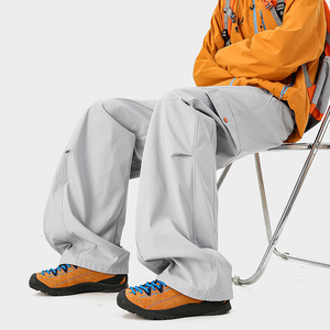 A410-K5607-特批40 限价79-成分：聚酯纤维-180g冲锋裤面料，男装休闲裤，电商A410