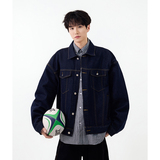 A410-WT93312-P85限价129-美式高街休闲牛仔外套-7x7牛仔面料420g，男装夹克，电商A410