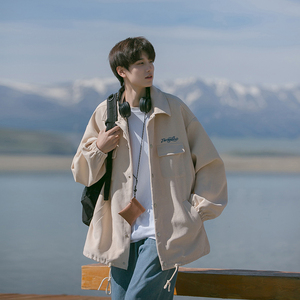 WT3713*日系Cityboy工装夹克刺绣翻领外套男P95（限价118），男装夹克，电商A410