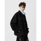 A410-WT34782-P95限价149-美式工装牛仔夹克外套-7x7牛仔面料420g，男装夹克，电商A410