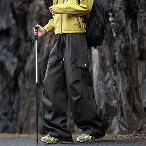 A410-K5607-特批40 限价79-成分聚酯纤维-180g左右冲锋裤面料，男装休闲裤，电商A410