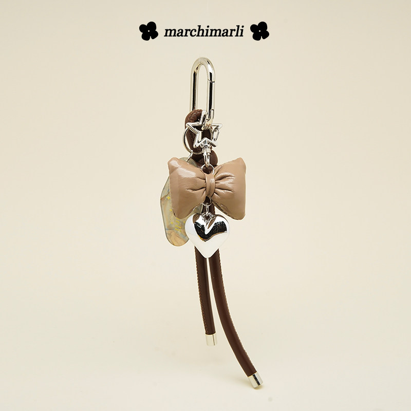 marchimarli原创甜美爱心蝴蝶结包包挂件钥匙扣书包挂饰女生礼物,服饰配件/皮带/帽子/围巾,包挂件,淘宝优惠券,粉丝福利购,淘宝优惠卷