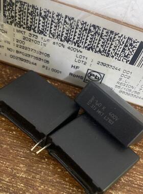 BFC237353105 400V 1UF/105 VISHAY-BC薄膜电容器 P22 MKT373系列