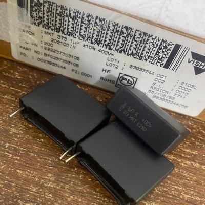 BFC237353105 400V 1UF/105 VISHAY-BC薄膜电容器 P22 MKT373系列