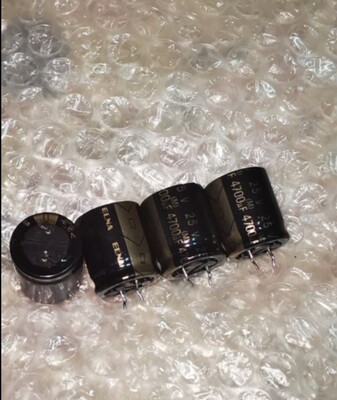 50只=160元 ELNA 伊娜 RFO黑金 电解电容器25v4700uf/25V 18x20mm