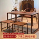阳台茶桌椅组合小户型家用新中式 茶桌茶几休闲茶台现代简约禅意桌