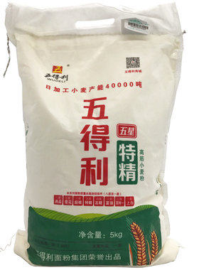 五得利五星特精高筋小麦粉5kg