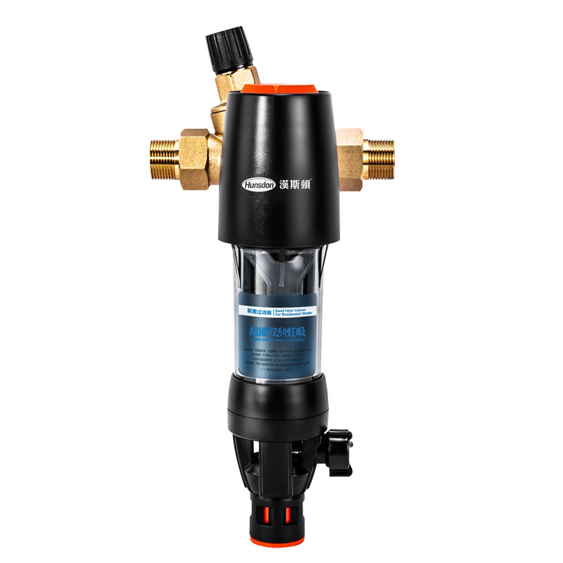 正品汉斯顿净水器水龙头过滤器自动中央主管道前置过滤器HSD-M3