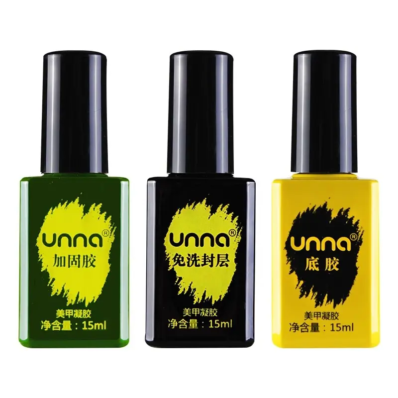 unna优娜指甲油胶免洗封层美甲店