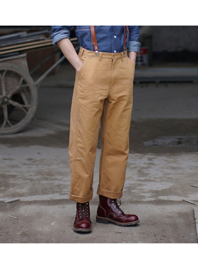 chino 经典版型斜纹工装休闲卡其宽松奇诺裤 断码大码 清仓特价