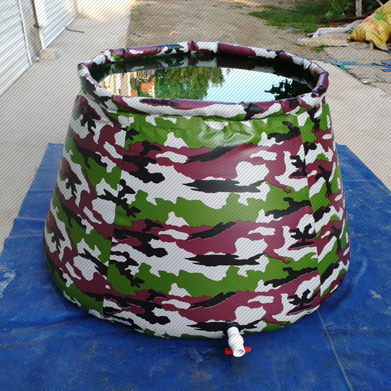 户外便携式充气水袋pvc耐磨折叠2