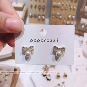 东大门进口小巧风天使翅膀耳饰