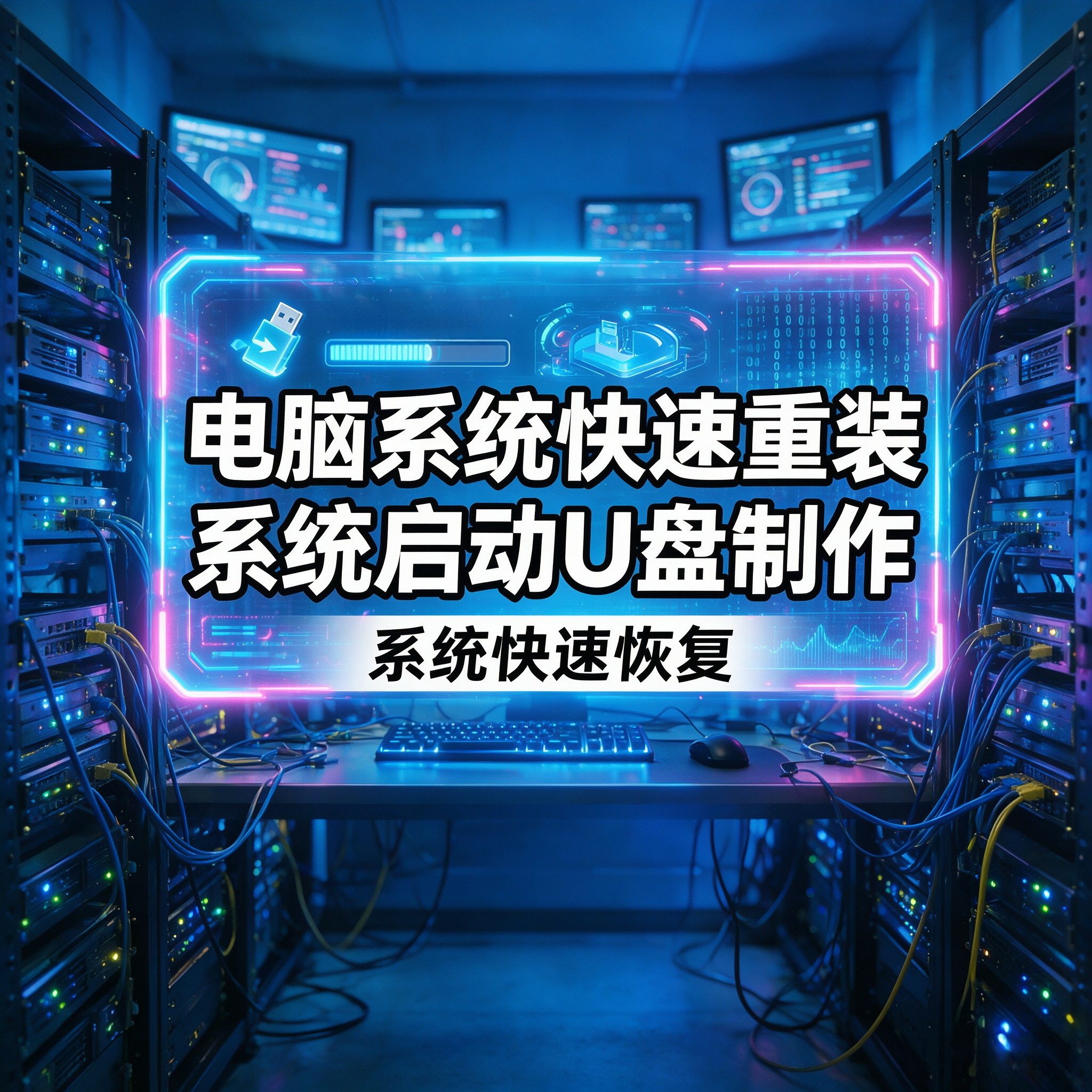 电脑系统安装快速重装系统软件升级系统启动优盘制作系统恢复