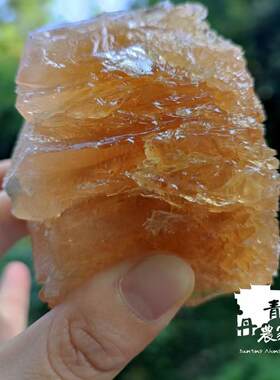 黄金冰糖湘西麻阳农家手工自制蔗糖甘蔗熬制的红糖老冰糖