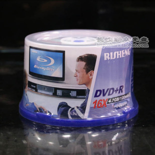 dvd光盘dvd-r刻录光盘光碟dvd+r刻录盘日胜空白光盘50片4.7G光盘