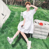 白色连衣裙8002P90控价138，女装连衣裙，浙宝265