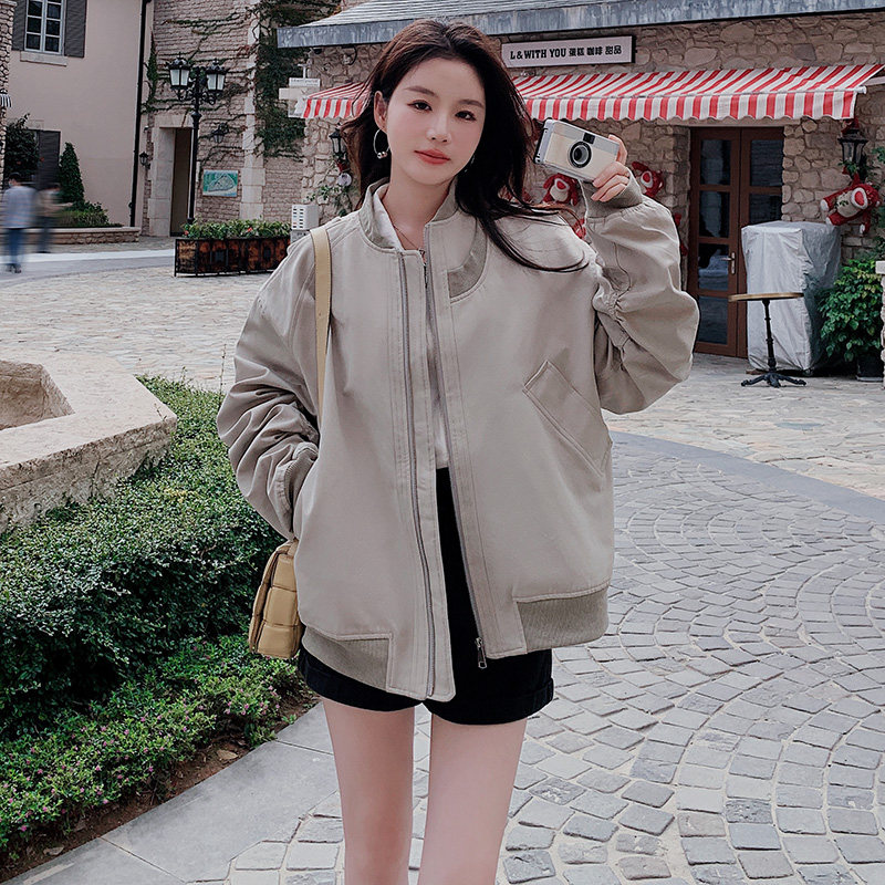 大货2024春美式飞行服工装夹克外套8175P125188,女装短外套,浙宝265