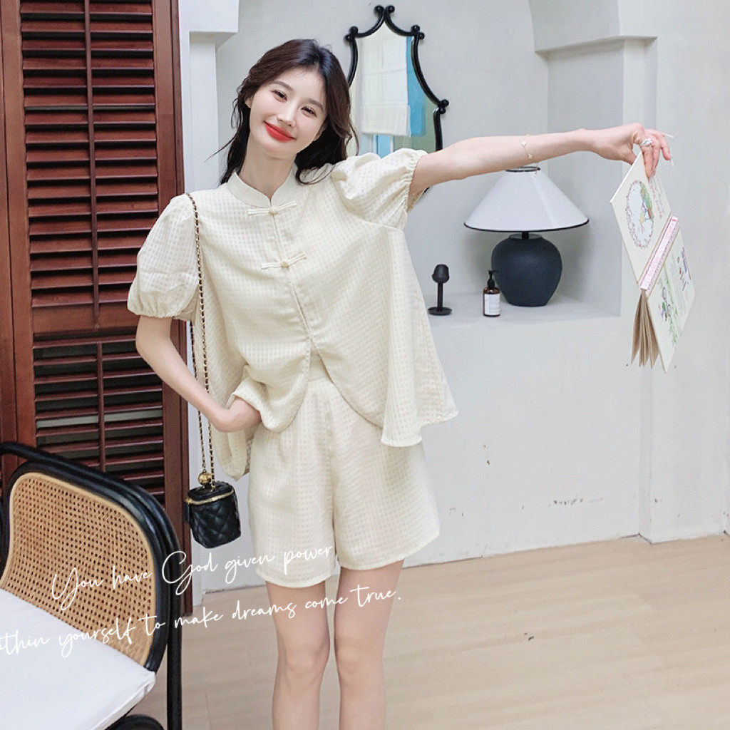华夫格中式套装 8593 P130控198图片