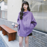 大货条纹内里三色工装外套8035P130控价188，女装短外套，浙宝265