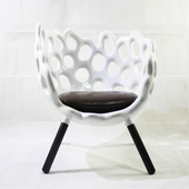 Textile Chair休闲椅沙发椅单椅椅子单人轻奢家用北欧 Moulded