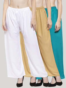 子民族风女裤 长裤 绵绸松紧腰均码 日常薄款 3印度裤 直筒裤 6色