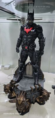 现货 Prime 1 Studio P1S同款 DC 阿卡姆骑士 1/3未来蝙蝠侠雕像