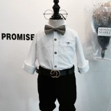 Детское платье, детский комплект, костюм для школьников, рубашка, в британском стиле, наряд на выход